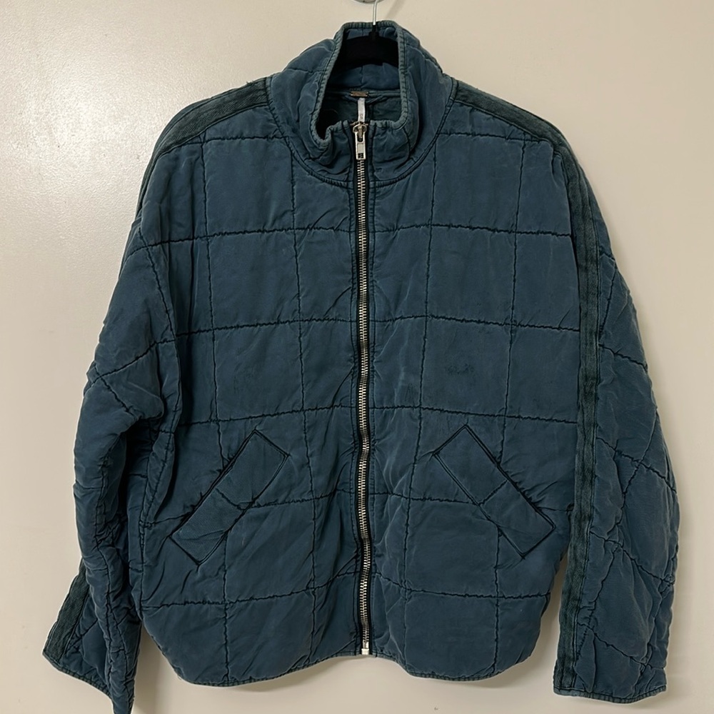 Free People - Dolman Quilted Knit Jacket